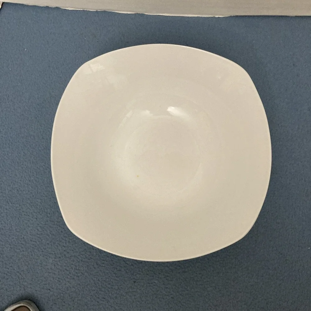 Crate & Barrel White Porcelain 9